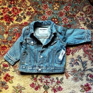 NWT - Old Navy Denim Jacket - 6-12mo - Light Wash
